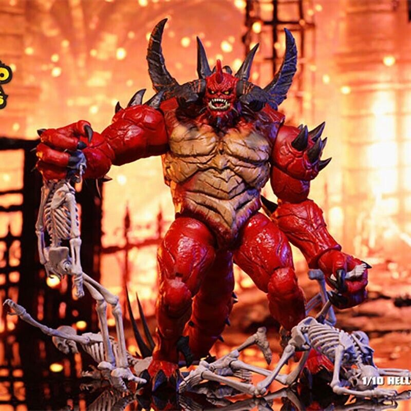 Hero Toys 1/10Scale Diablo Hell Big Devil 9inch PVC Action Figure In Stock