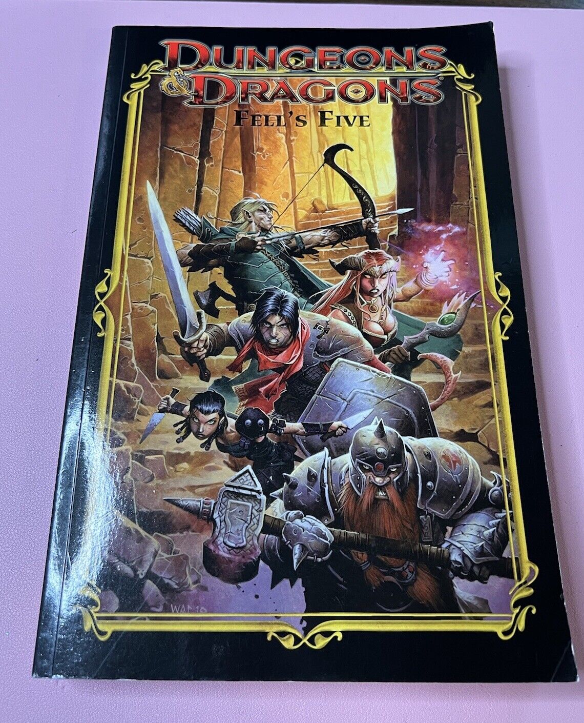 DUNGEONS and DRAGONS Fell's Five 1st Printing TPB Graphic Novel - John Rogers