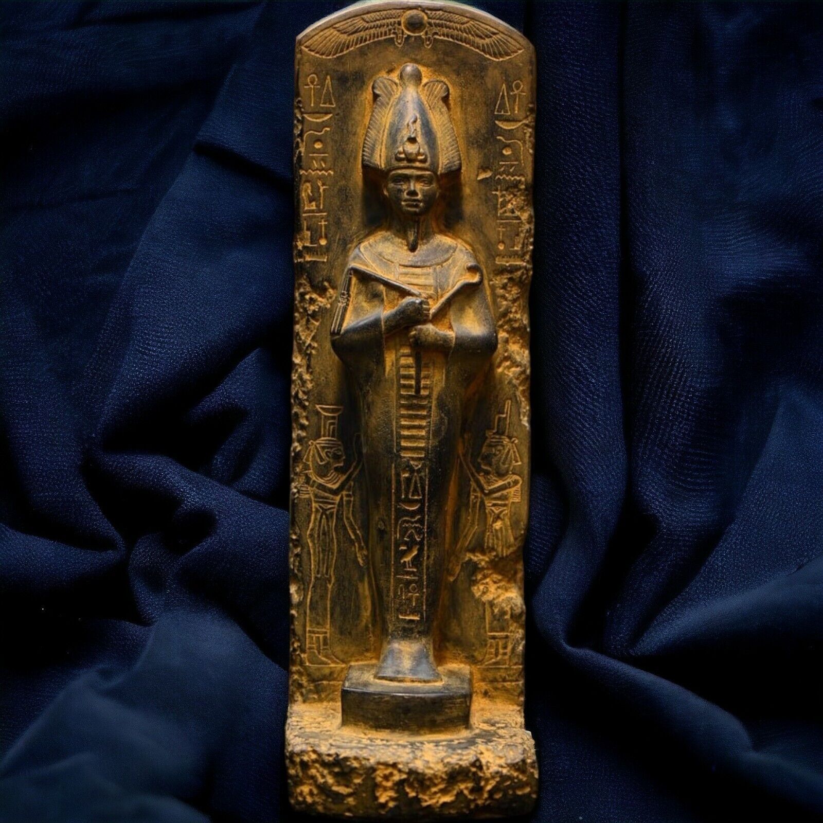 Authentic Osiris Statue - Ancient Egyptian God of the Underworld, Finest Stone