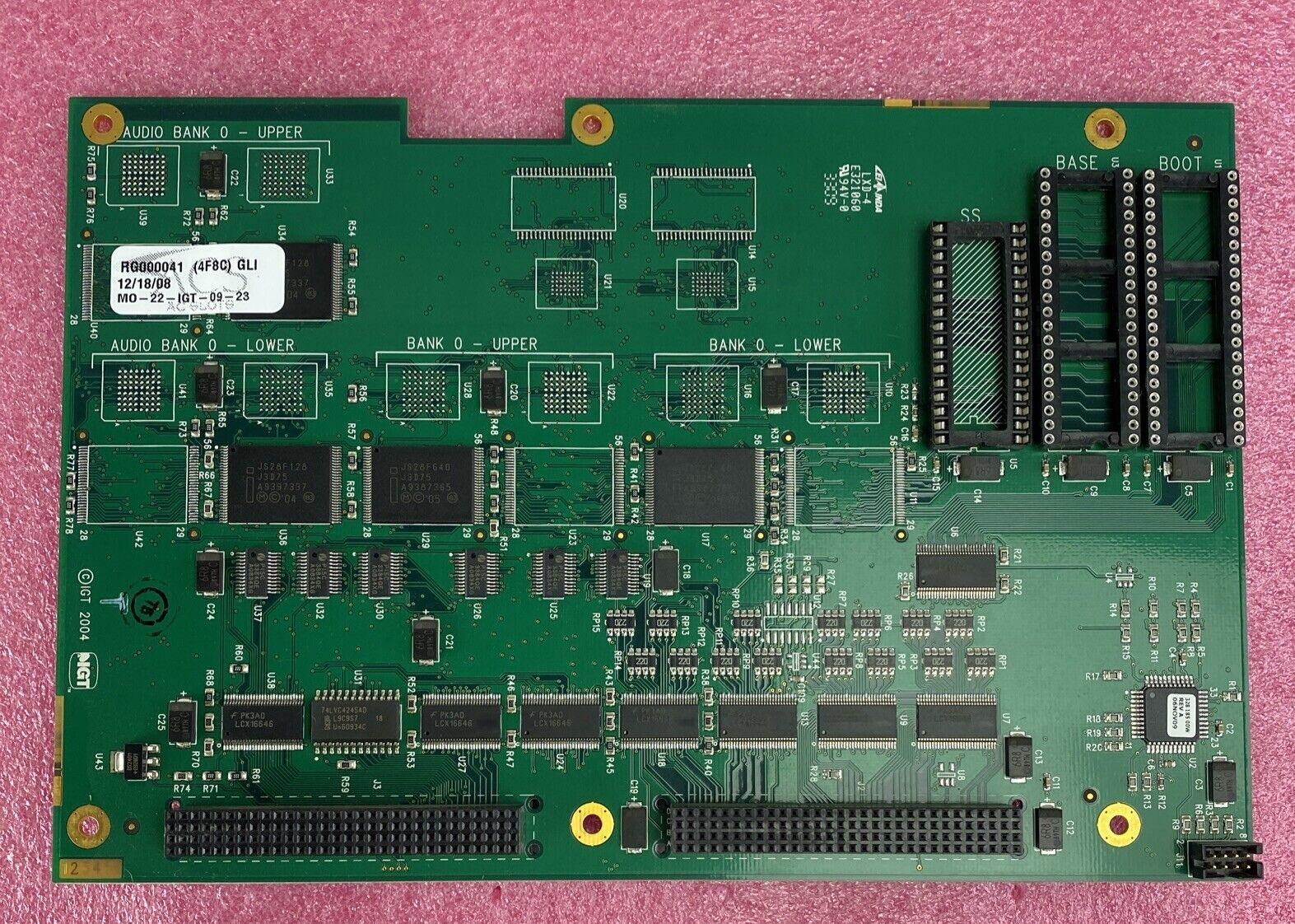 IGT 76828700W PCB 2SK Enhanced Flash Config 16MB/32 MB RG000041 Board Only