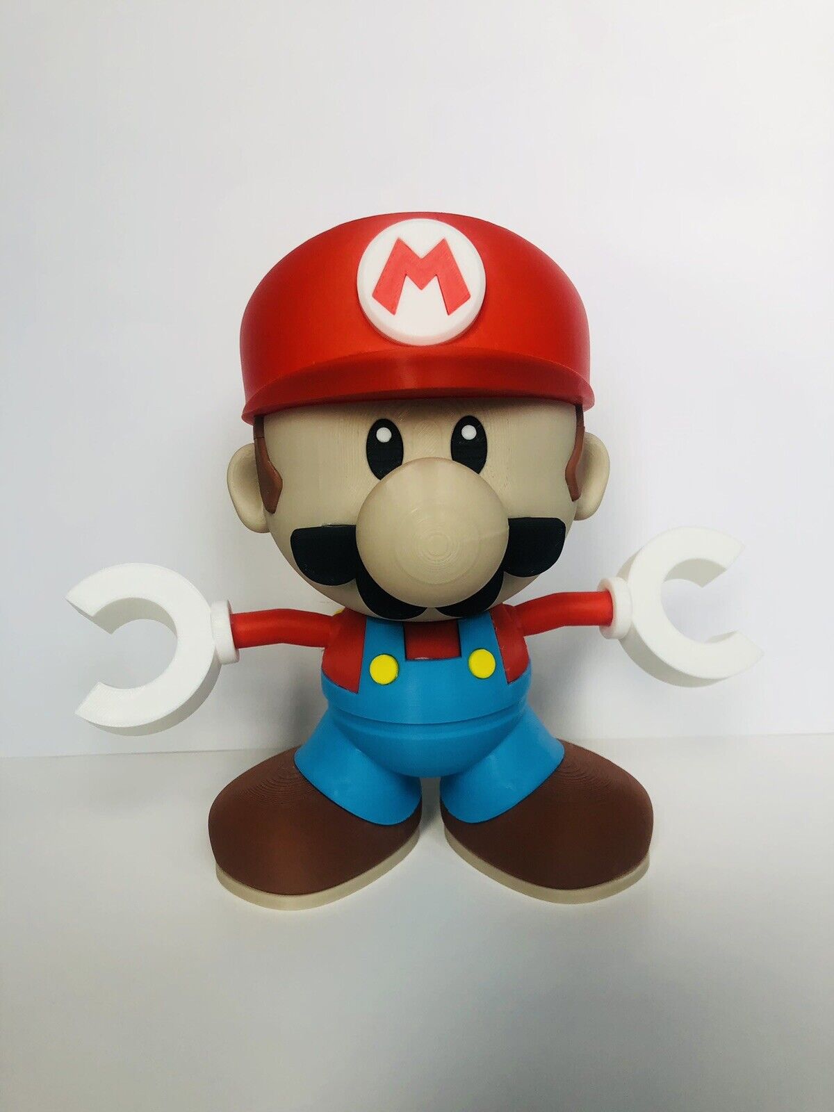 Mini-Mario Toy • Mario vs. Donkey Kong • 3D Printed • Moveable Figure