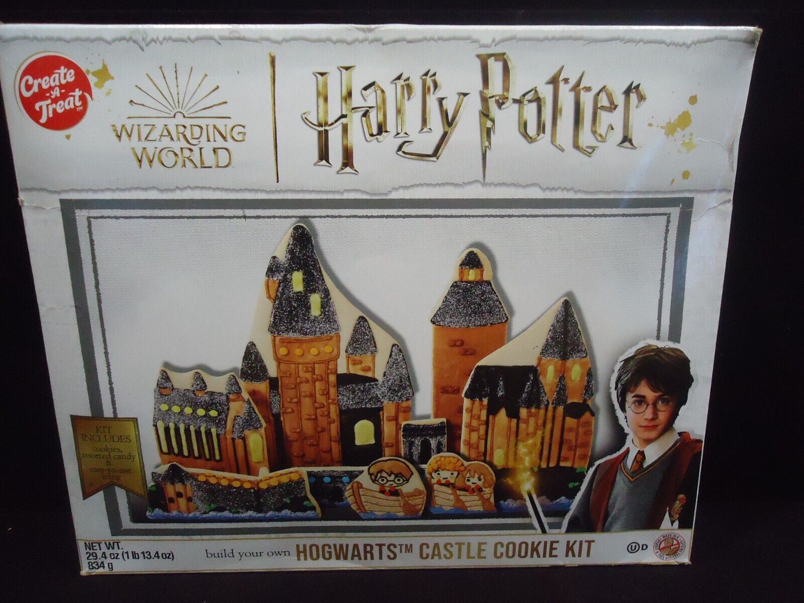 Holiday Harry Potter Hogwarts Castle Cookie Decorating Kit New In Box
