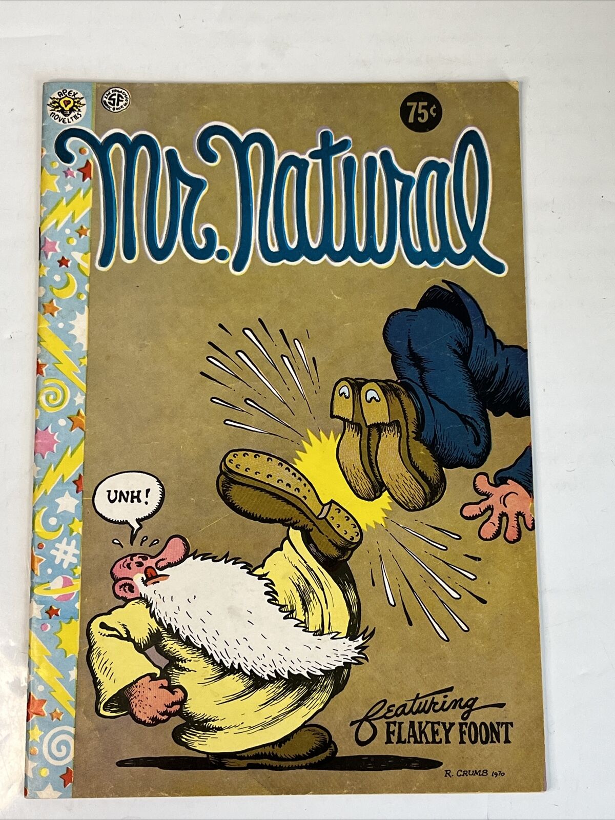 1970 Mr. Natural Flakey Foont R. Crumb Apex San Francisco Comic Book Vintage