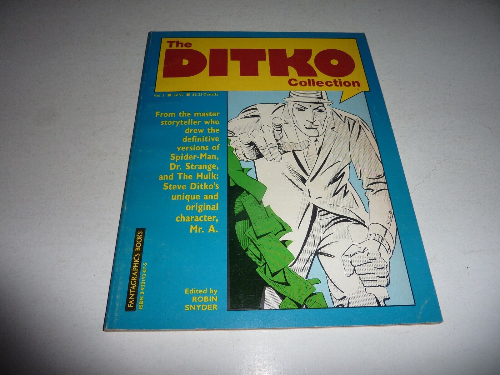 THE DITKO COLLECTION Vol. 1 Fantagraphics Books 1985 TPB 1st Print FN/VF 7.0 HTF