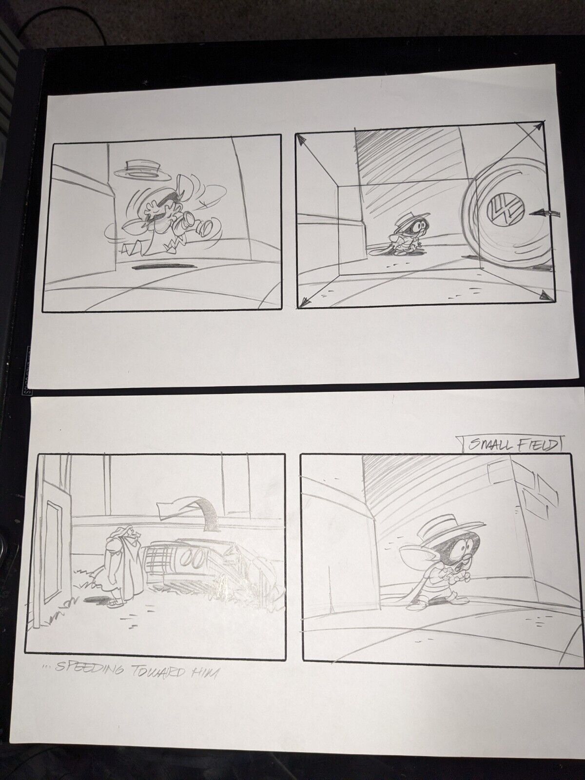 Pinky and The Brain Animation Cel vtg Cartoons Production Art STORYBOARDS 111