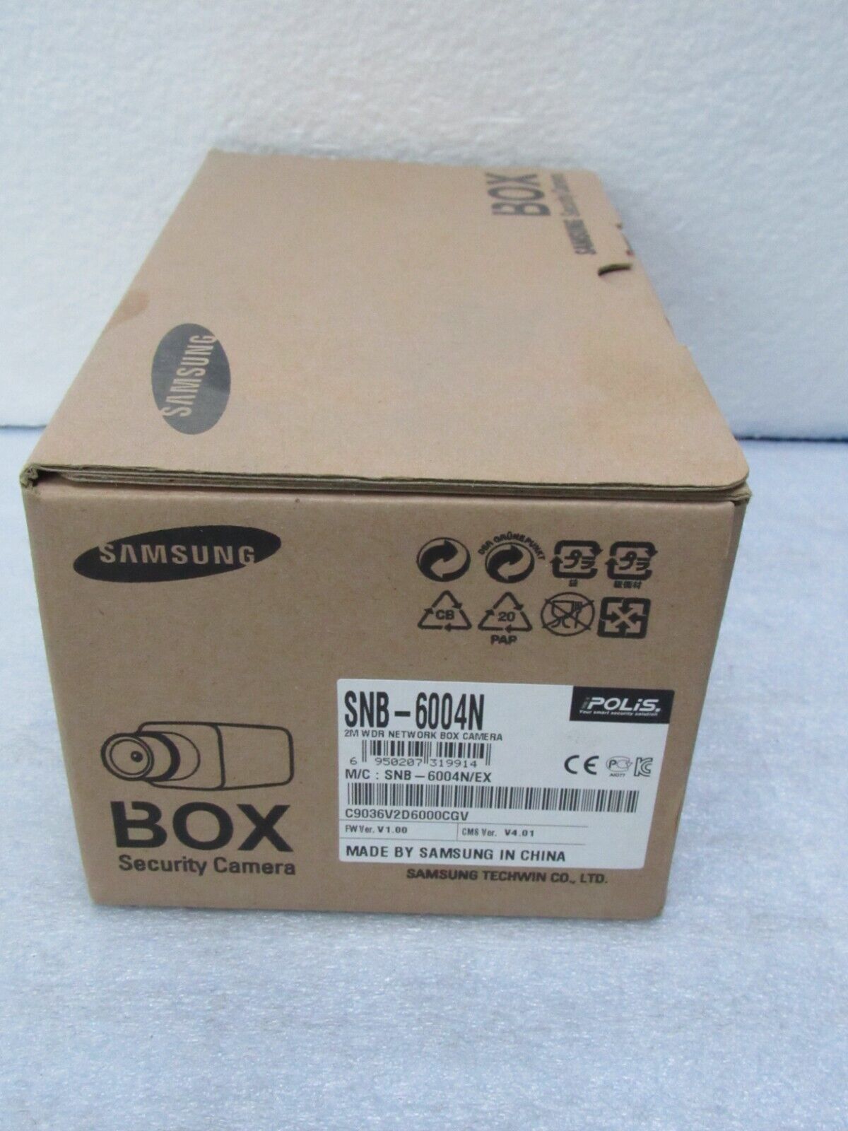 Samsung SNB-6004N 2M (1920x1080) Resolution, 1080p Full HD [CTA]