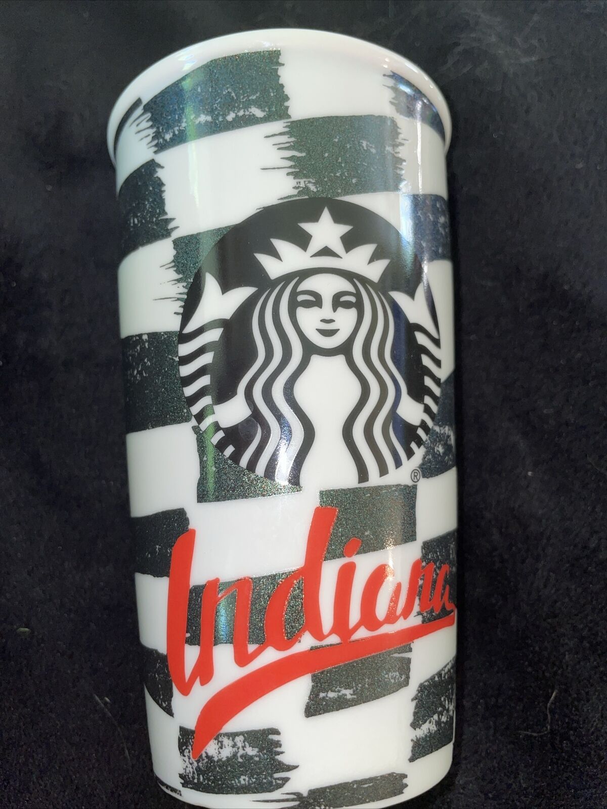 Starbucks 2015 12oz City Collection Indiana Ceramic Double Wall Tumbler