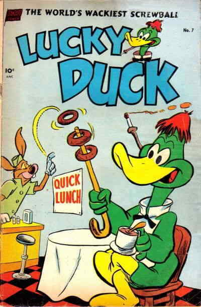 Lucky Duck #7 VG; Standard | low grade - July 1953 Golden Age Comic - we combine