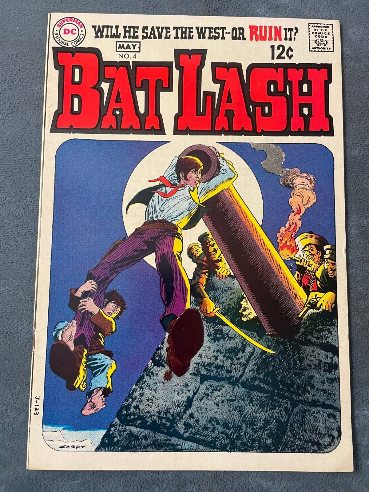 Bat Lash #4 1969 DC Comic Book Lot High Grade Silver Age Western VF+