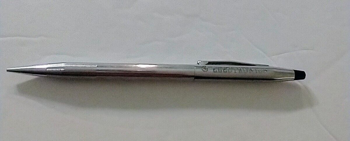 VTG Cross Mechanical Pencil Classic Century Chrome Engraved With GE Electronics