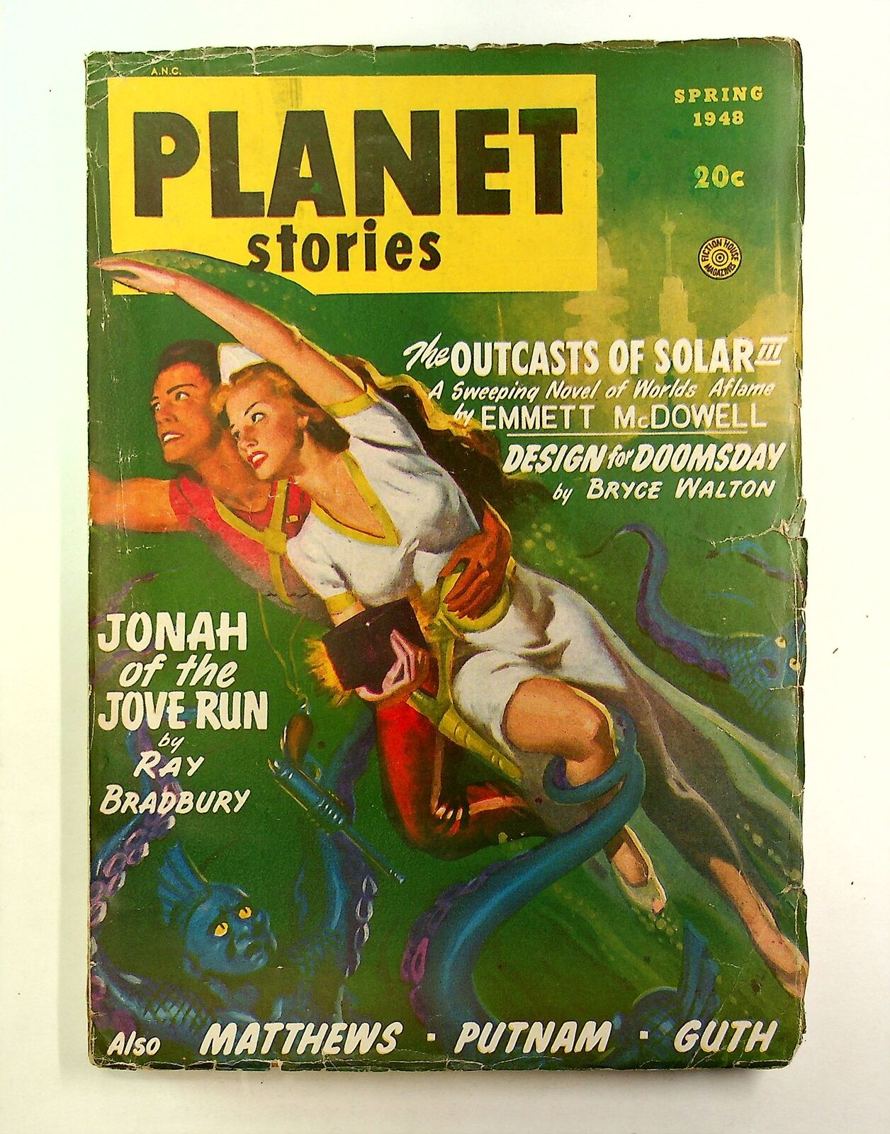 Planet Stories Pulp Mar 1948 Vol. 3 #10 VG