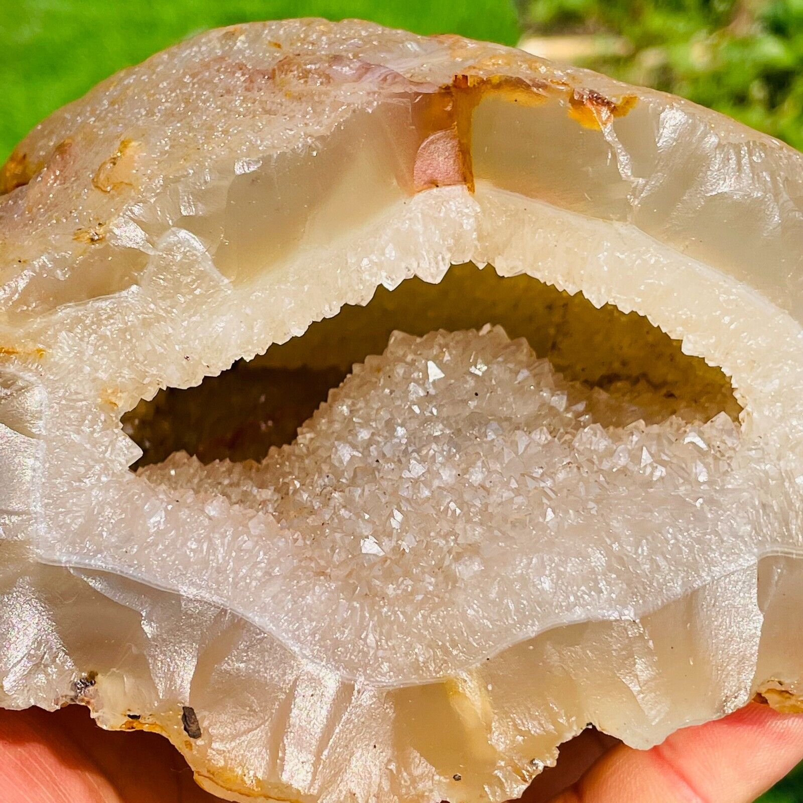 1920g Natural Gobi Channel Fill Deposit Agate Geode Stone Crystal Rough Mineral