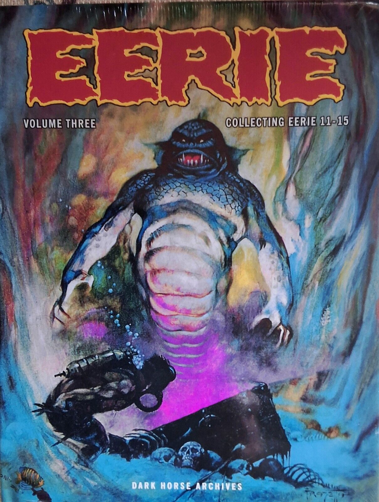 Eerie Archives- Series Volumes 2, 3, 5, 11, 12, Frank Frazetta &  more