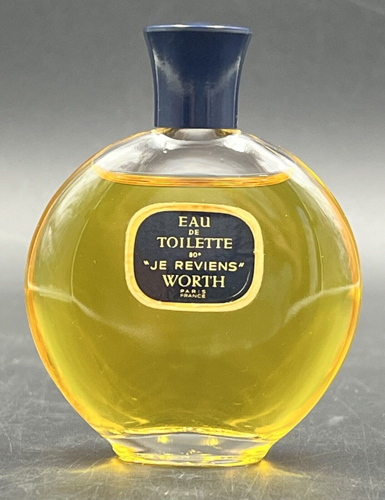 Vintage 1990s JE Reviens Eau de Toilette Worth 1 1/8 oz Splash Perfume Lalique