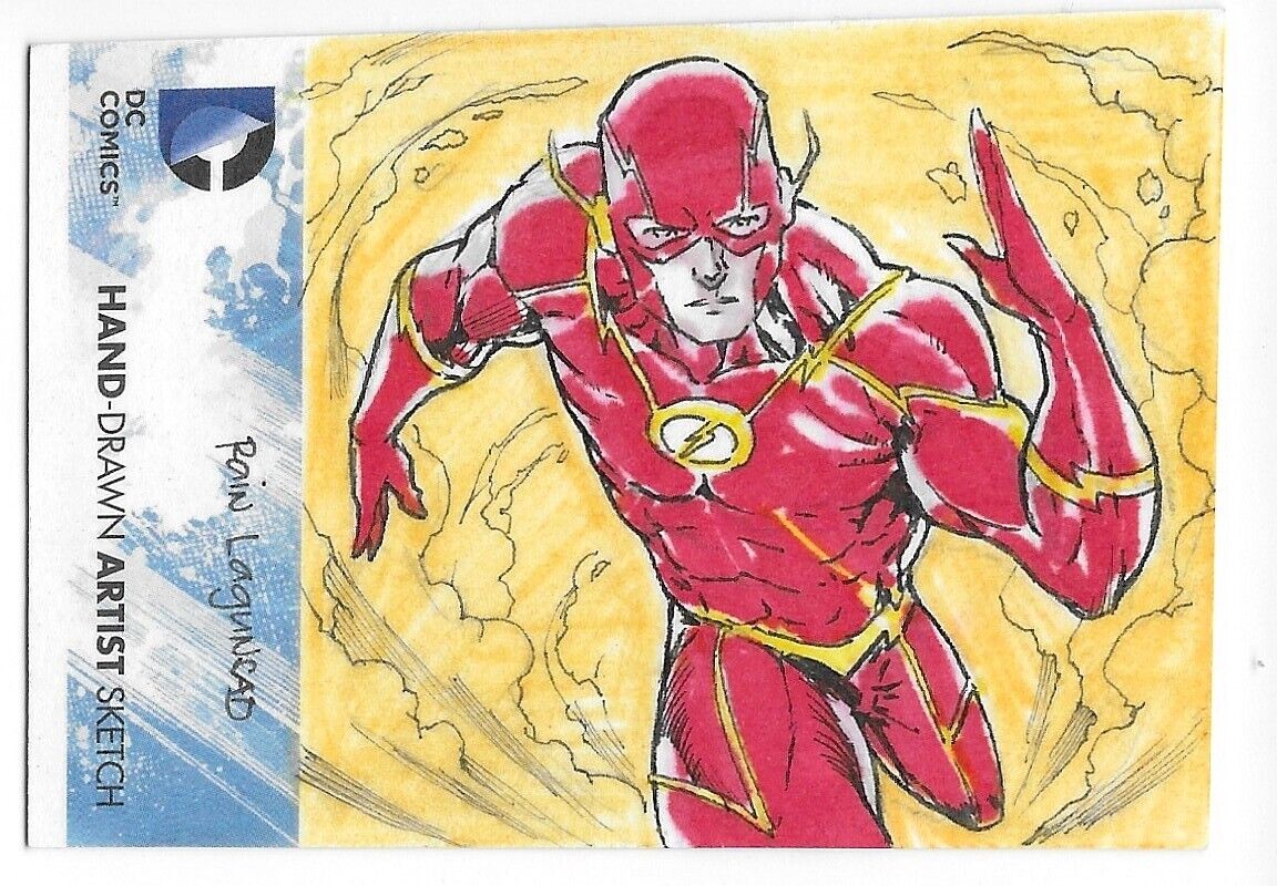 2012 DC CZE Sketch The Flash by Rain Lagunsad