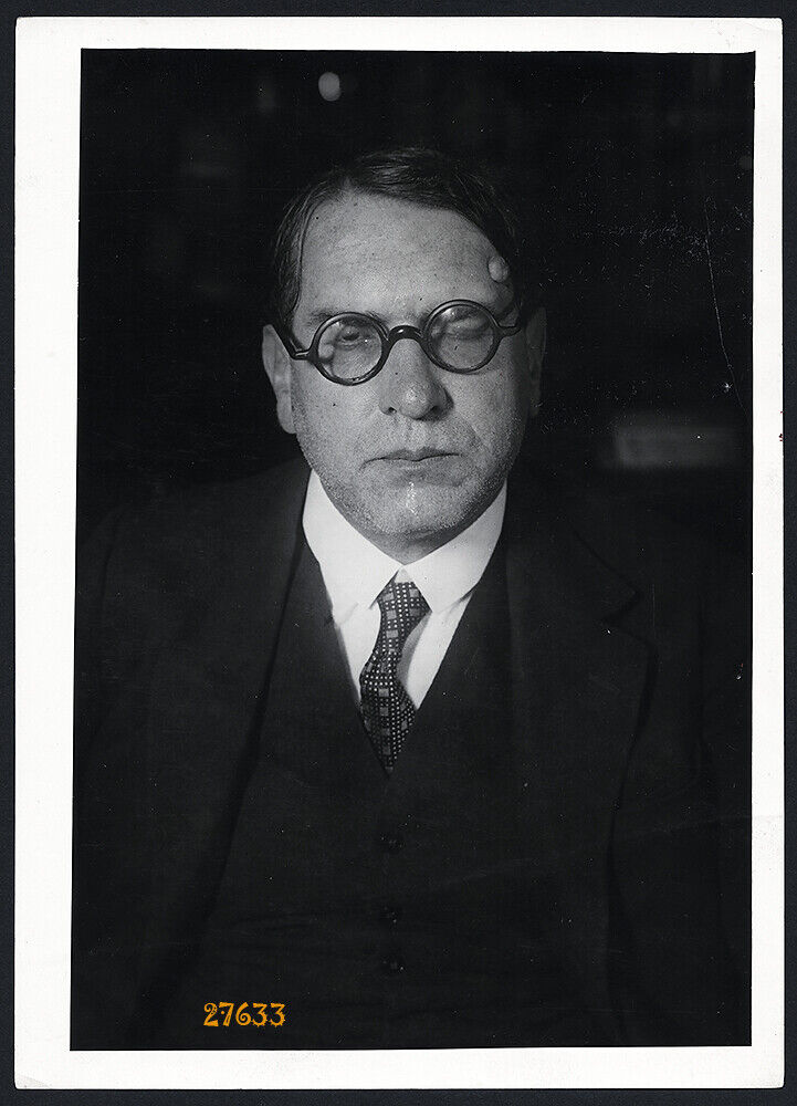 Larger size Photograph, Professor Dr Otto Pötzl Austrian neurologist and psychia