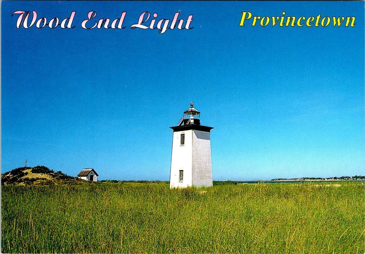 Provincetown, MA Massachusetts  WOOD END LIGHT HOUSE  Lighthouse  4X6 Postcard