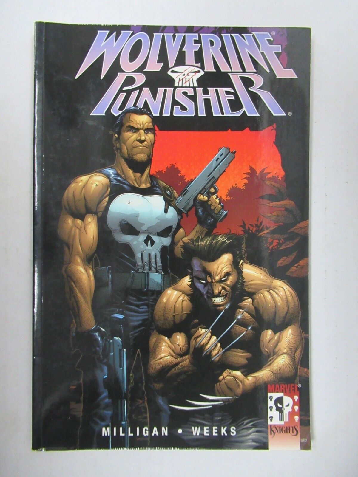 Marvel Comics Wolverine Punisher TPB Marvel Knights Trade Paperback