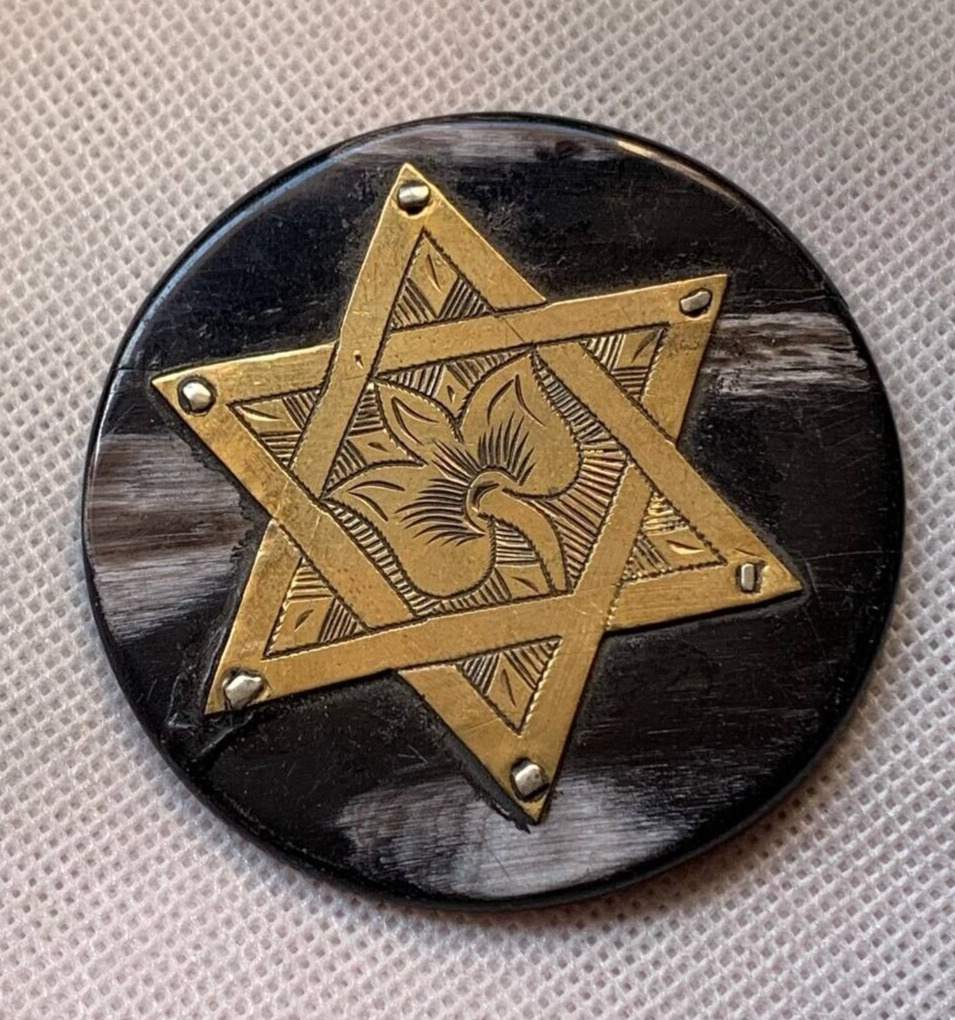 Ancient Judaica Jewish Amulet Pendant Kabbalah 18-19th Century Rare Protection