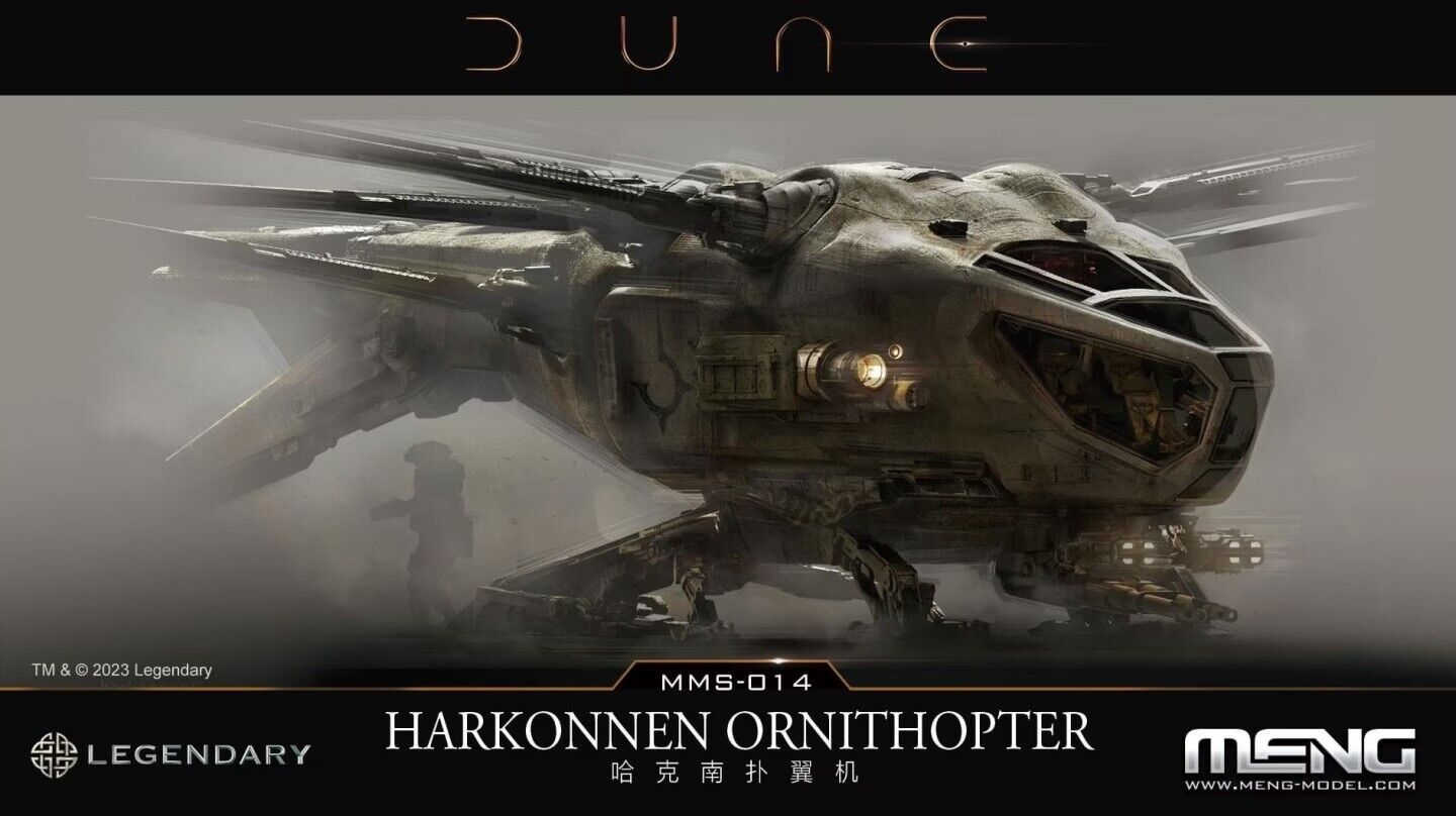 Meng Model Dune Harkonnen Ornithopter #MMS-014📌USA 📌