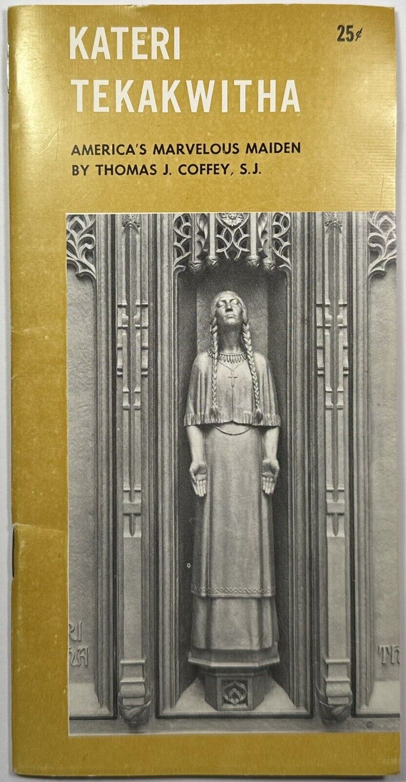 Kateri Tekakwitha, Vintage 1968 Holy Devotional Booklet.