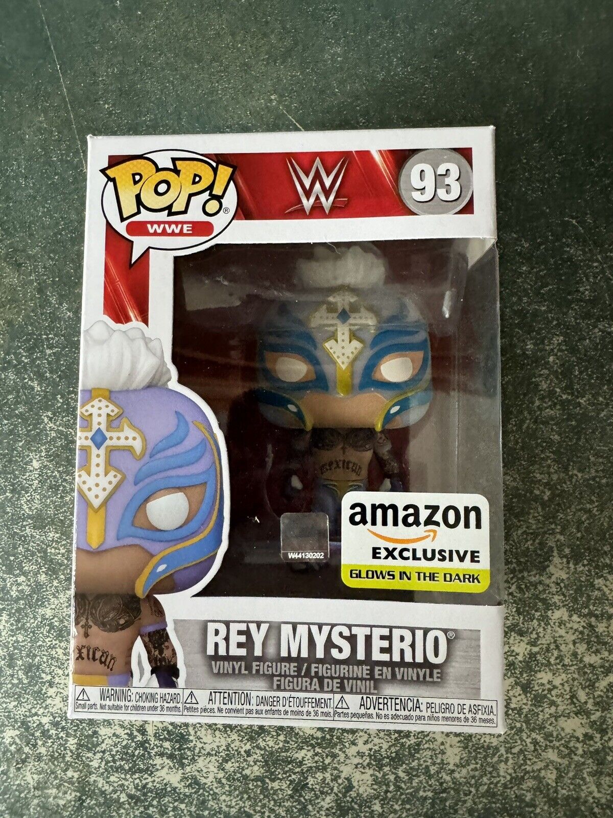 Funko Pop Vinyl: WWE - Rey Mysterio (Glows in the Dark) - Amazon (Exclusive)...