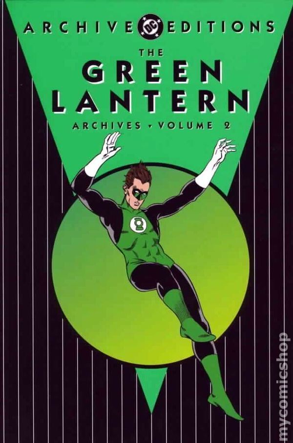 DC Archive Editions Green Lantern HC 2-REP NM 2005 Stock Image