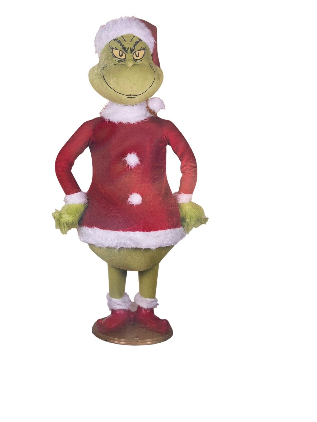 Gemmy  Dr. Seuss The Grinch Life-Size 5.74 ft Animated  Sound Motion Activated