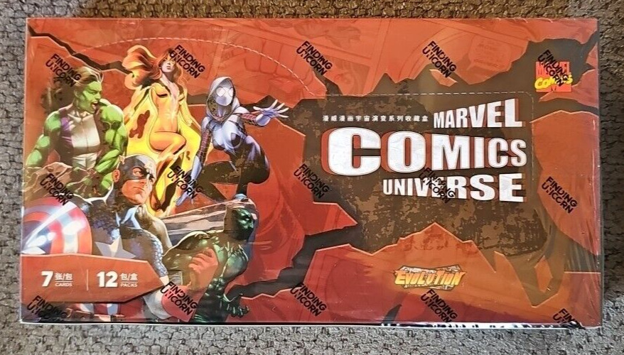 2024 Finding Unicorn Marvel Comics Universe Evolution Hobby Box -SEALED-
