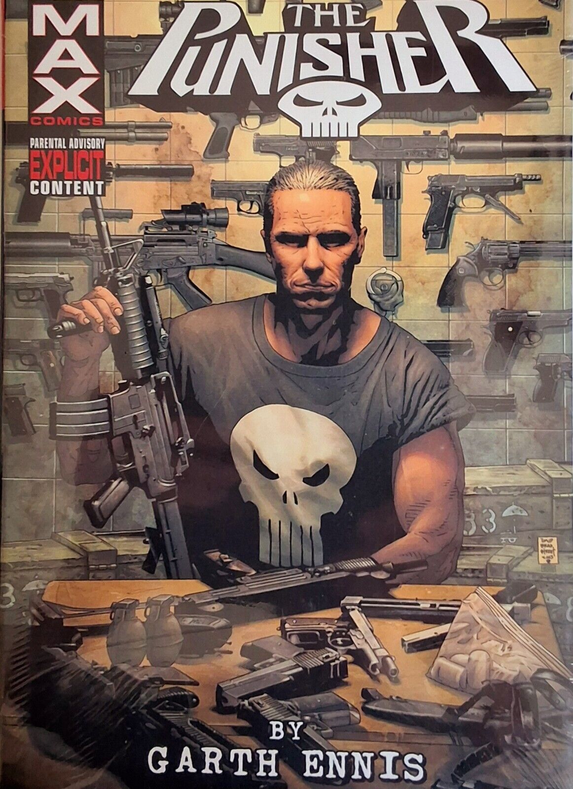 Marvel's The Punisher Volume 1 FS by Garth Ennis Omnibus HC  Factory Sealed. 