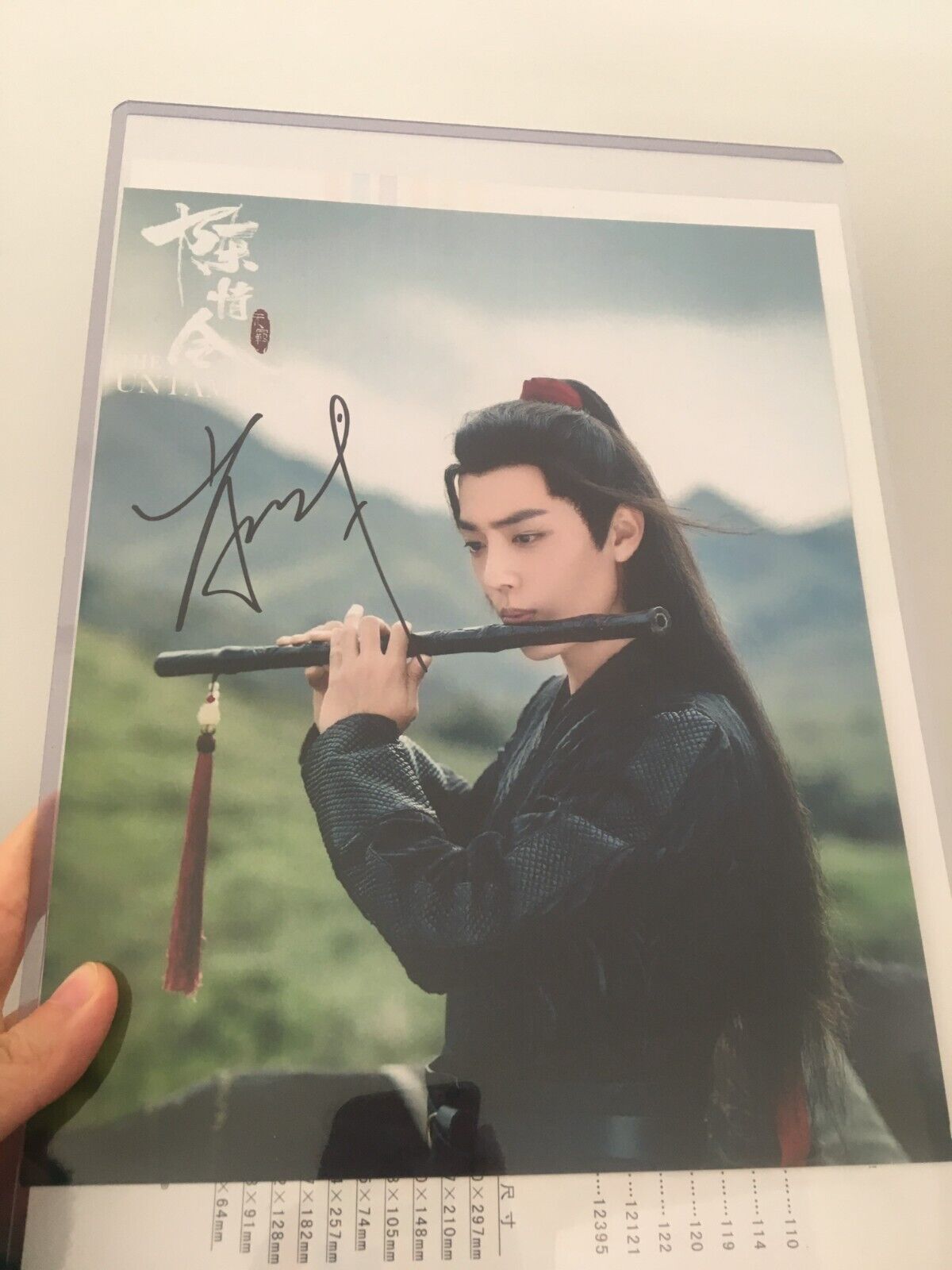 SALE Xiao Zhan CHEN QING LING Autographed Signed Photo Poster 8*10 2021