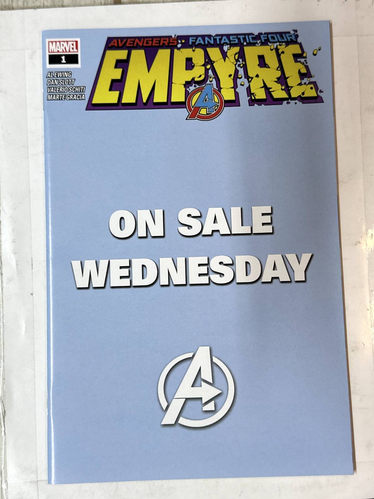 empyre #1B marvel comics wednesday variant | Combined Shipping B&B
