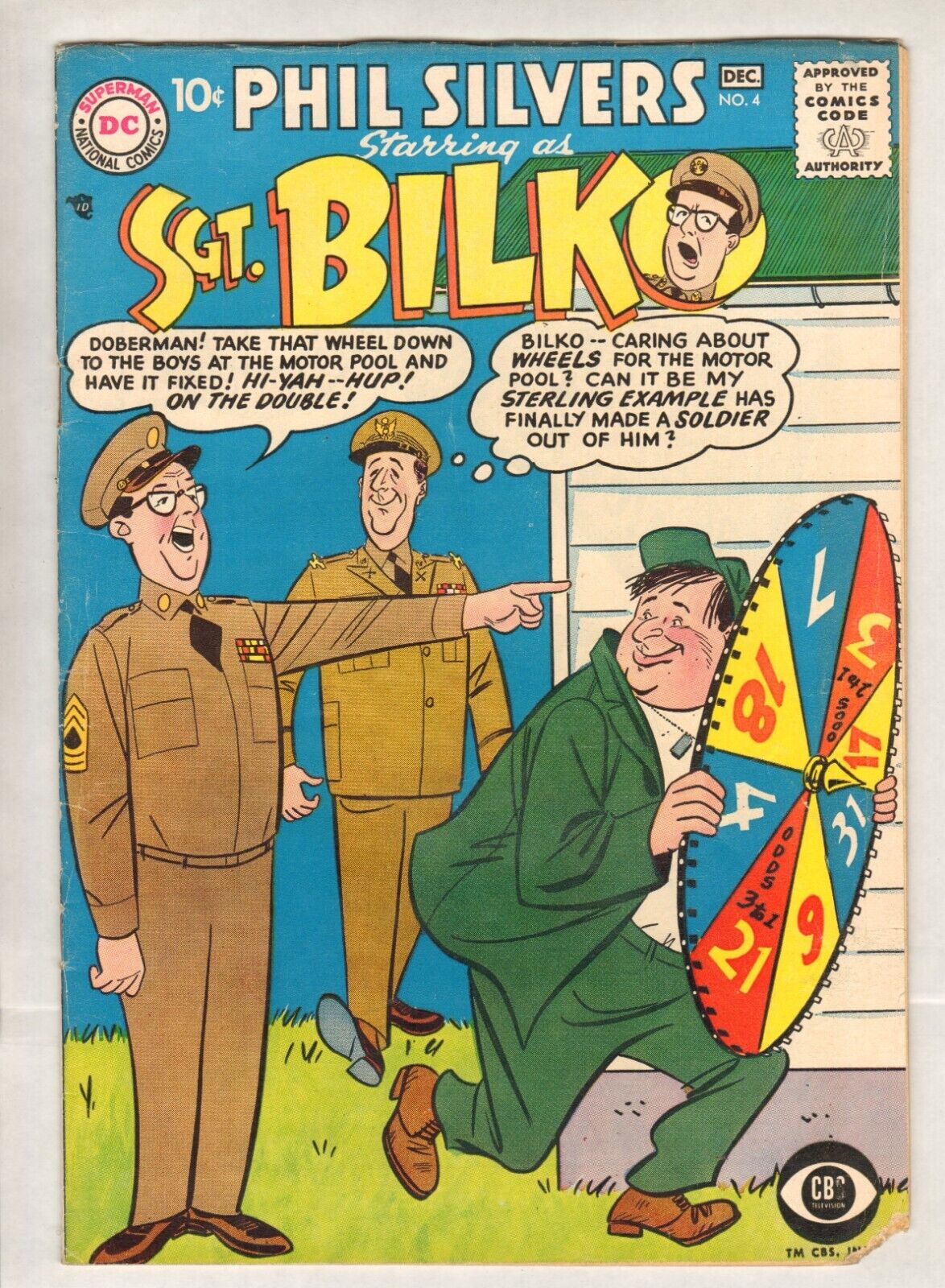 Sgt. Bilko #4 (GD/VG) (1957, DC) Nice