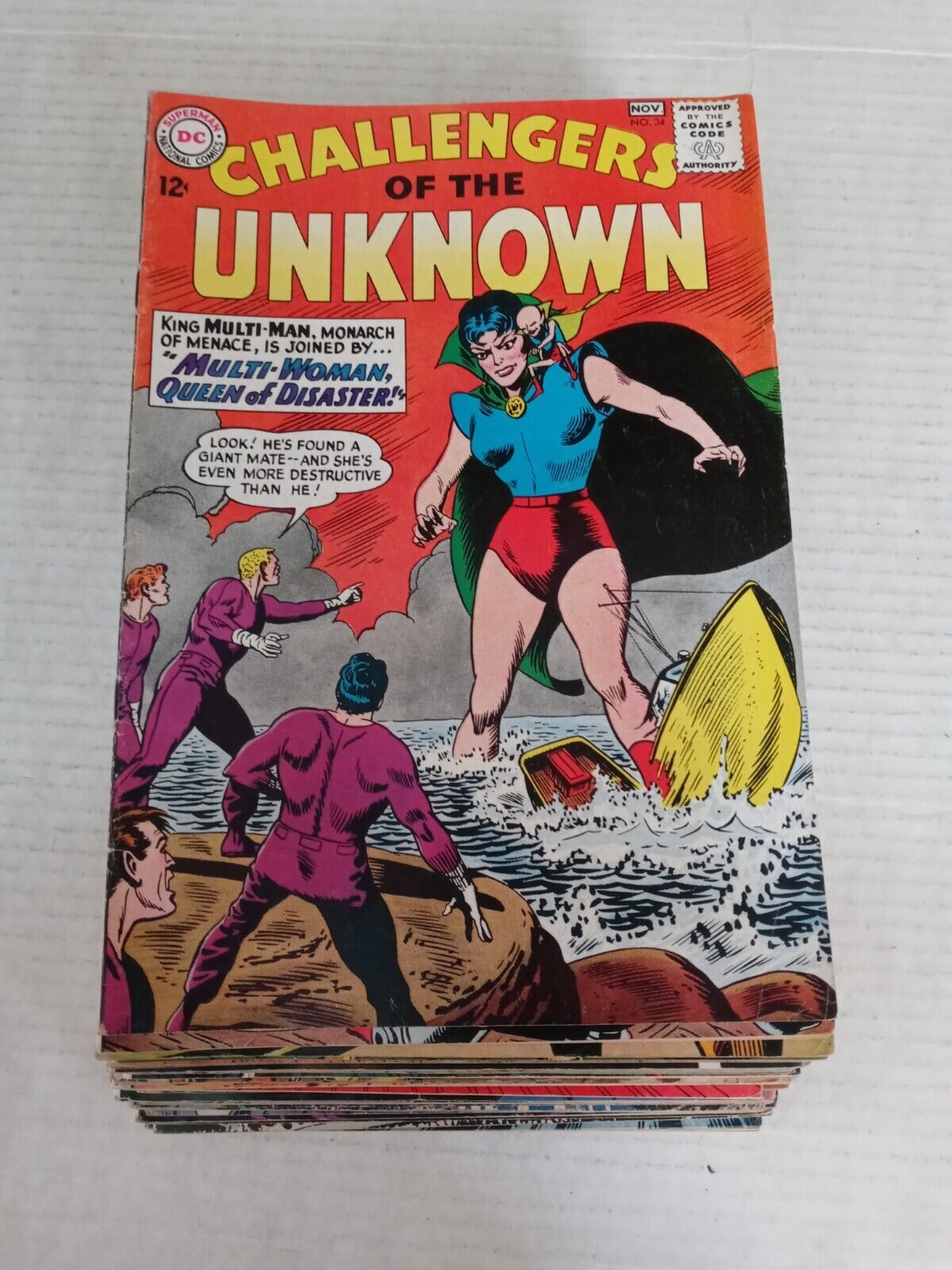 Green Lantern, Challengers, Creeper, Spectre Lot Of 28 DC Vintage Comics 1960s
