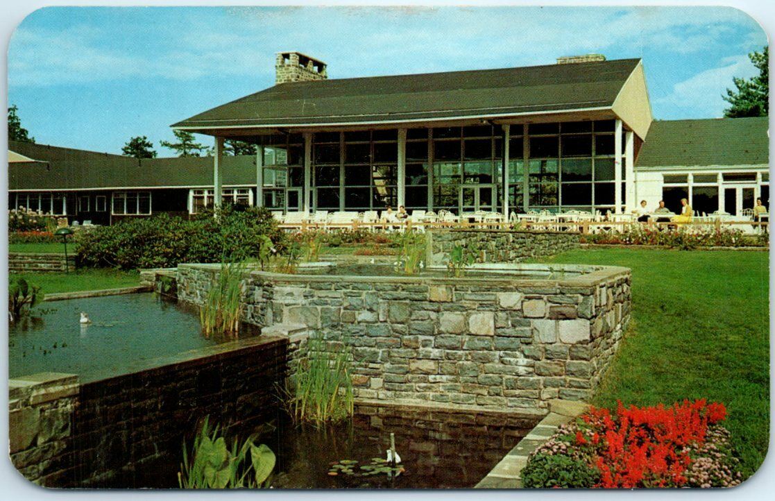 Postcard - The Club House terrace