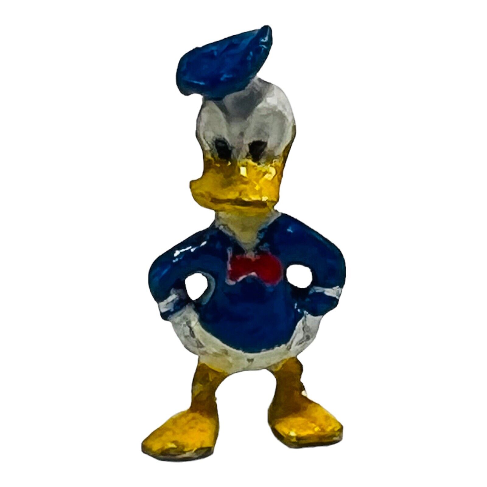 Disney Miniature Donald Duck Figure Micro Figurine 0.75