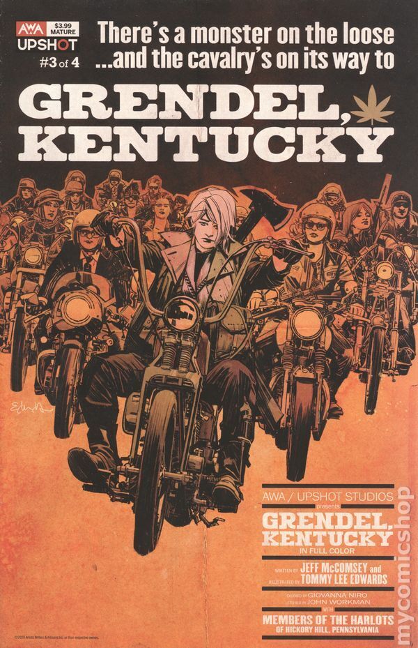 Grendel Kentucky #3 NM 2020 Stock Image