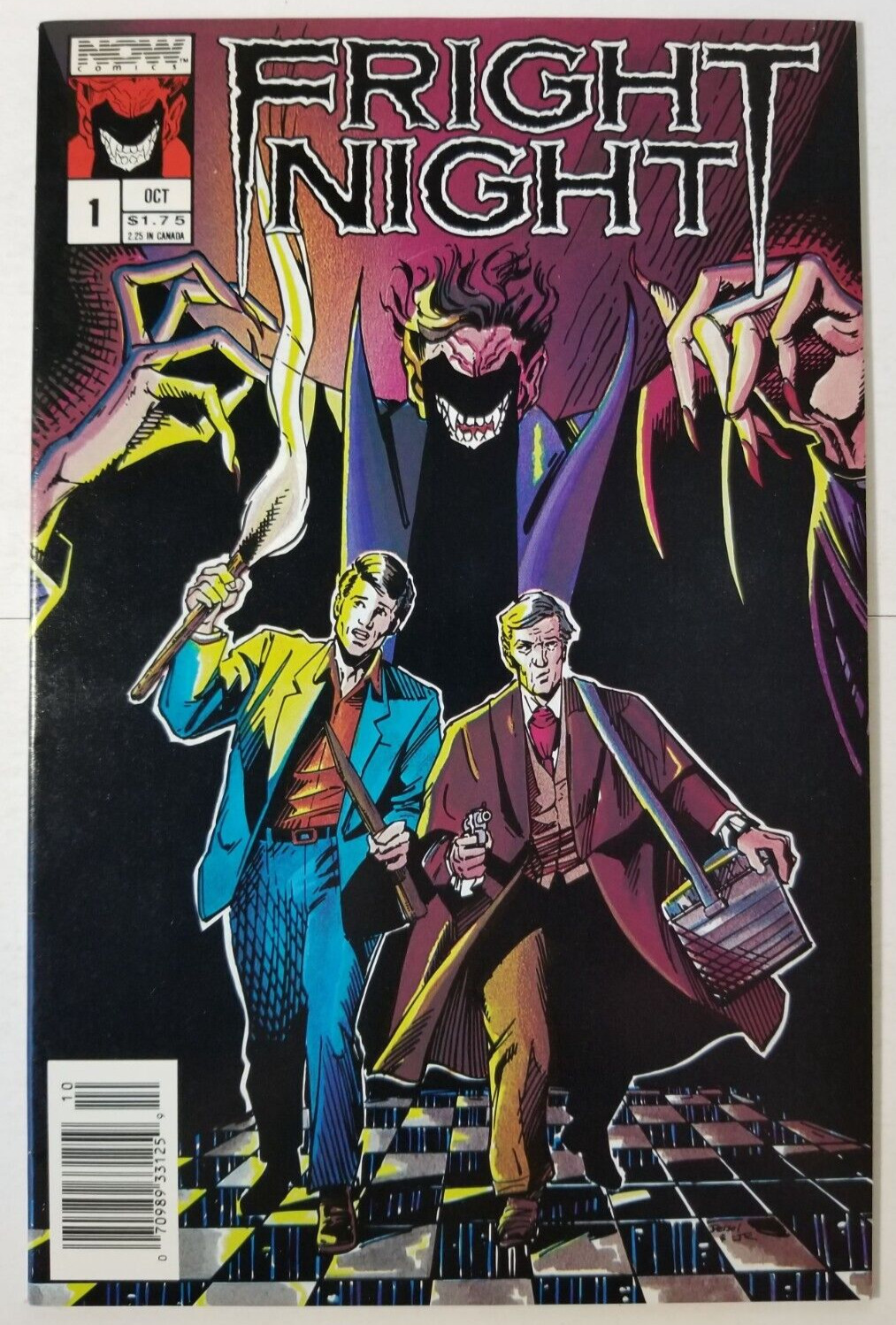 Fright Night issue #1 VF/NM (1988, Now Comics lot) newsstand