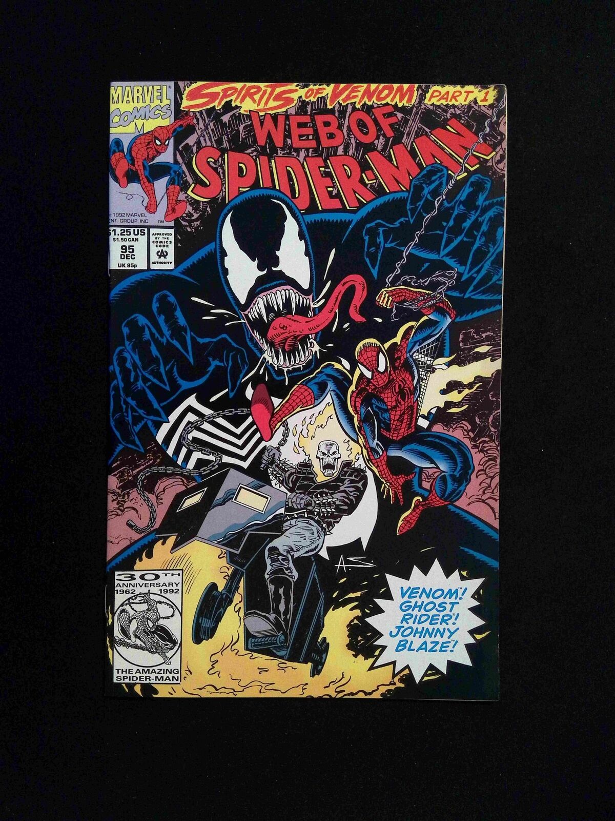 Web Of Spider-Man #95  MARVEL Comics 1992 VF+