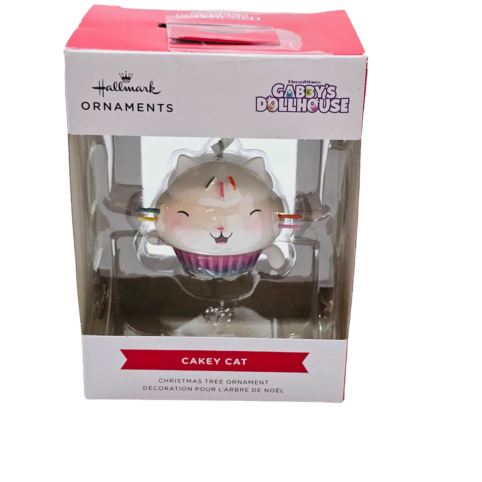 Hallmark DreamWorks Gabby's Dollhouse Cakey Cat Christmas Ornament