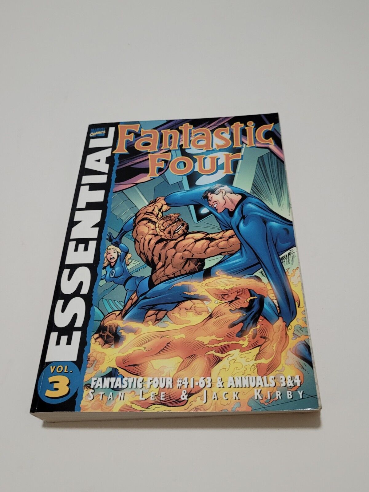 Essential Fantastic Four Volume 3 #41-63 & Annuals 3 & 4 SC 2001 Omnibus VG