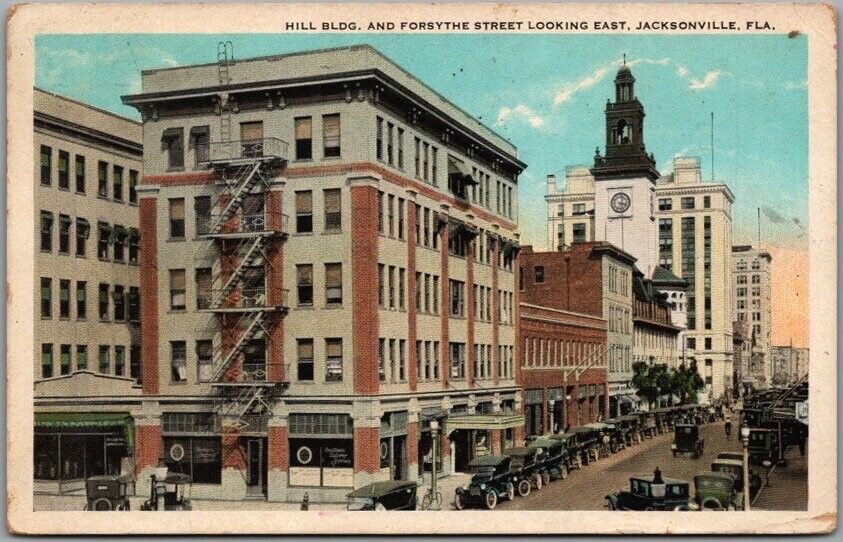 1924 Jacksonville Florida Postcard \