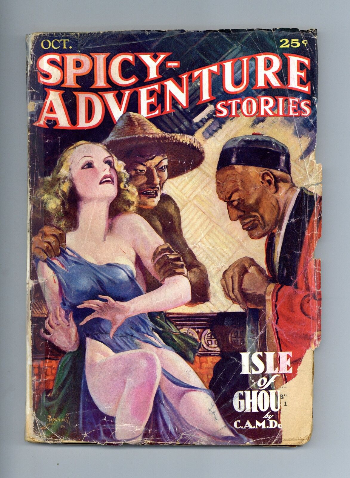 Spicy Adventure Stories Pulp Oct 1935 Vol. 3 #1 PR