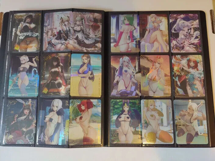 Goddess Story Waifu Binder Collection Job Lot Anime 180 Unique Cards Bundle