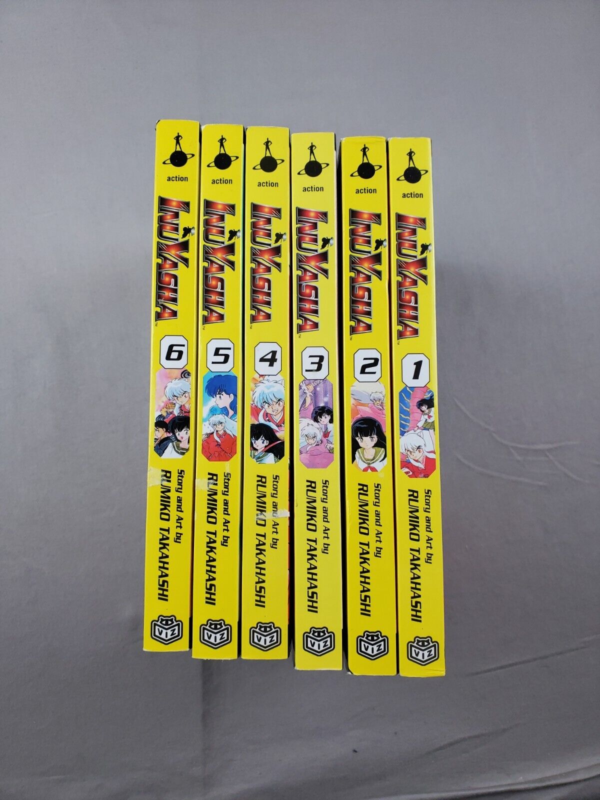 InuYasha Inu-yashi Vol 1-6 English Lot Of 6 Manga