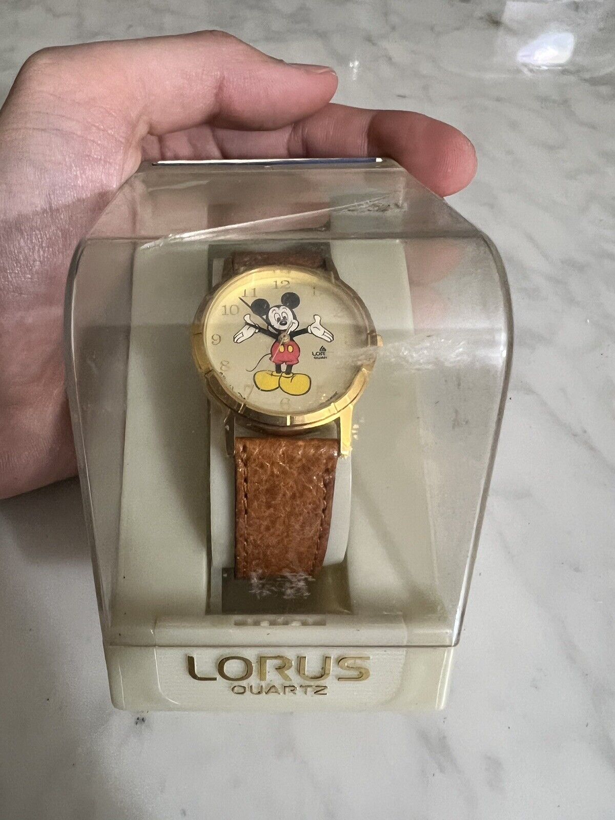 NEW IN BOX - Disney Mickey Mouse Watch Lorus Quartz