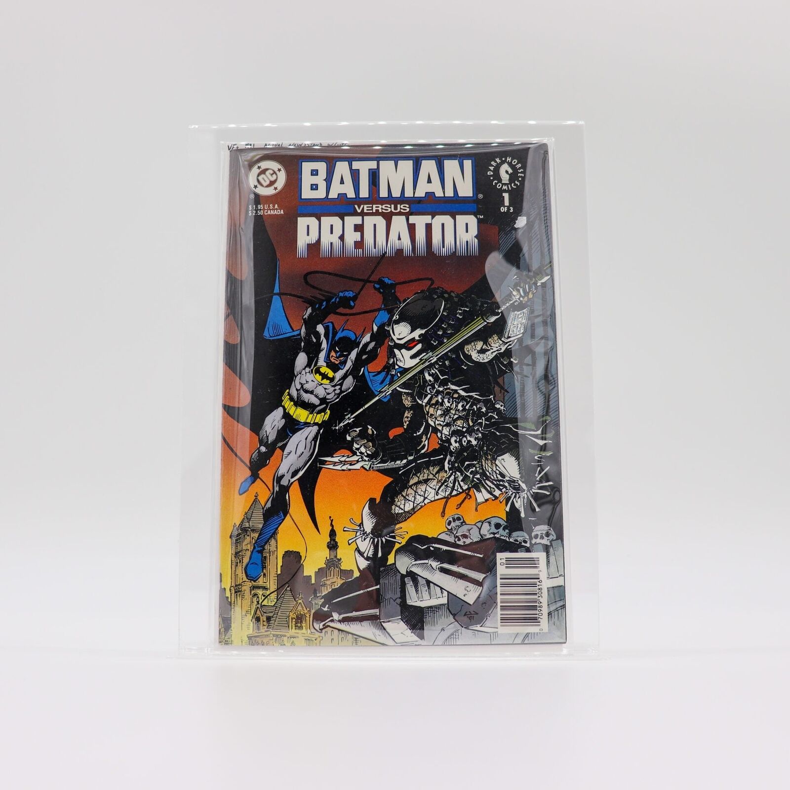 1991 DC Comics Batman vs Predator #1, Very Fine