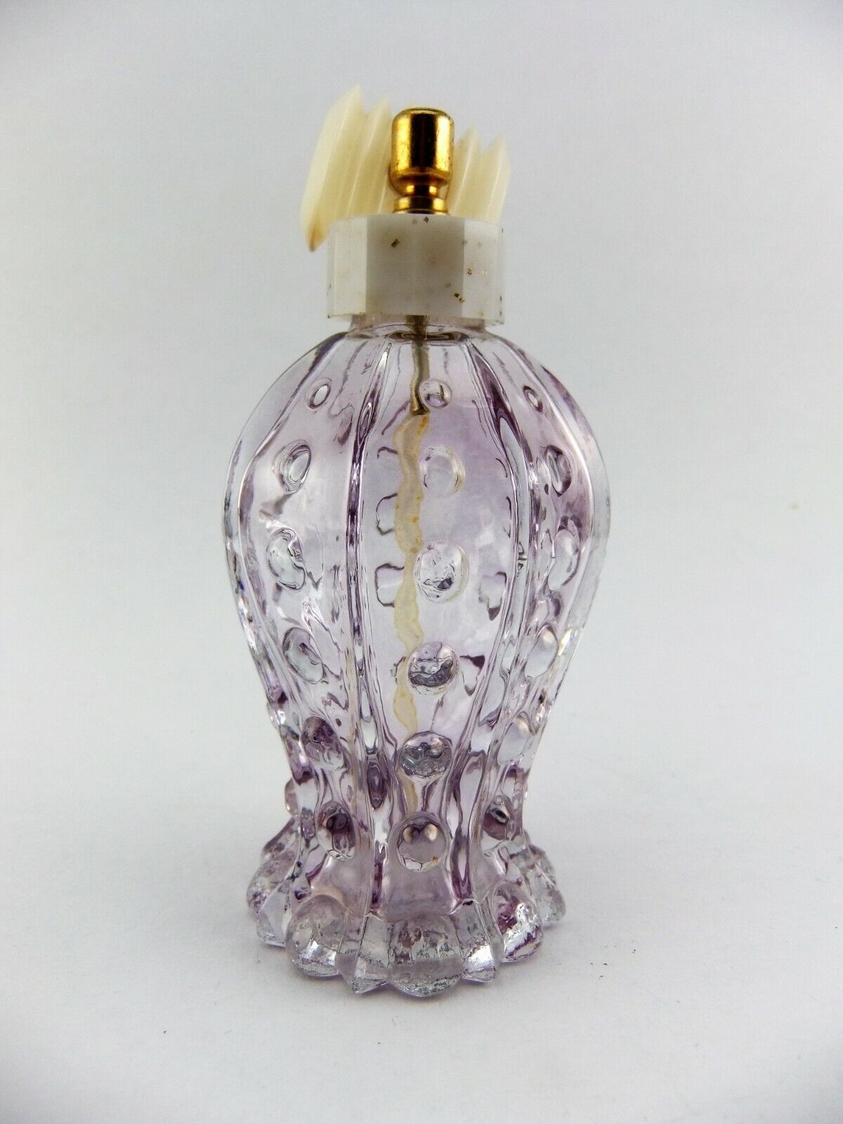 Vintage Evans Crowder Co. Lavender Bottle w/ No. One Spray Atomizer
