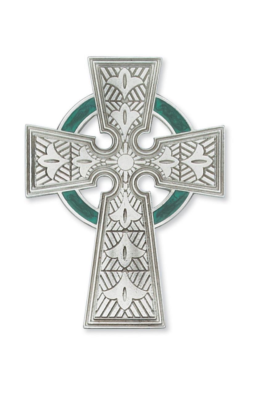 Pewter Celtic Cross Size 4.75in Comes Gift Boxed Made in the USA
