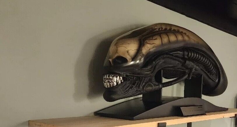Sideshow Coolprops H.R. GIGER Museum 1:1 ALIEN BIG CHAP Head Life Size 